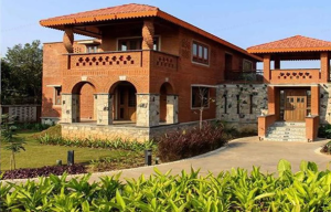 نمای ساختمان ترکیبی سنگ و آجر | قیمت عالی